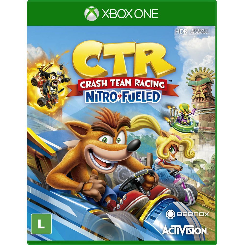 Pacote Crash Bandicoot N Sane Trilogy e CTR Nitro-Fueled - Xbox One