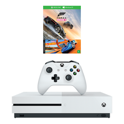Console Xbox One S 1TB Edição Forza Horizon 3 + Hotwheels