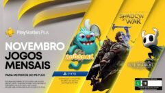 Jogos grátis de novembro para membros PS Plus