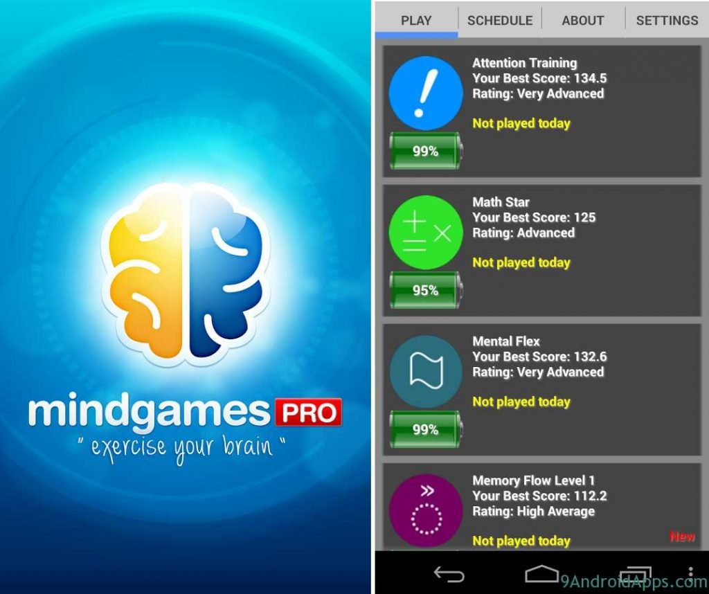 Jogo Mobile Mind Games Pro - Android