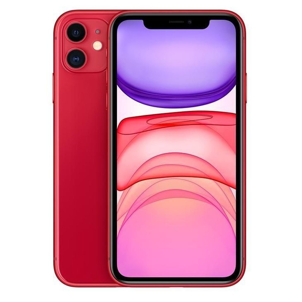 iPhone 11 Apple 64GB - Preto ou Vermelho