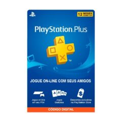 Assinatura Playstation Plus - 12 Meses