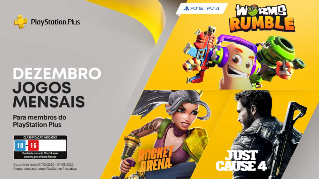 Jogos Grátis para membros PlayStation Plus em dezembro 2020
