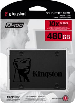 SSD, Kingston, SA400S37 480GB