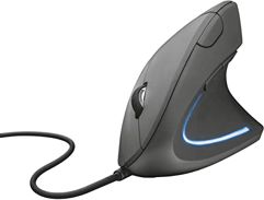 Mouse Ergonômico 1600dpi 6 botões - PC e Laptop - Verto Mouse 22885 - Trust