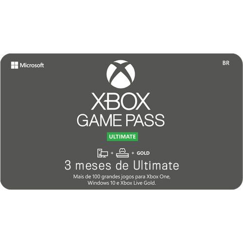 Assinatura Xbox Game Pass Ultimate - 3 Meses