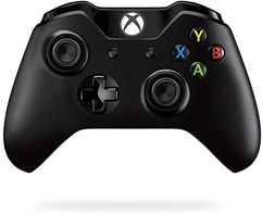 Controle Microsoft Xbox One sem fio Preto