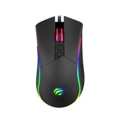 Mouse HAVIT HV-MS1001 Gamer RGB 4800 DPI 7 Botões