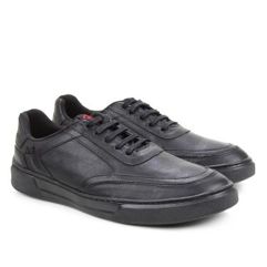 Tênis Couro Ecko Aplicação Logo Masculino