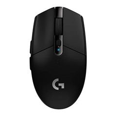 Mouse Gamer Sem Fio Logitech G305 LIGHTSPEED com 6 Botões Programáveis e Até 12.000 DPI - Preto