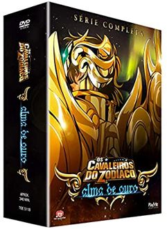 Os Cavaleiros do Zodíaco - Alma de Ouro - Série Completa - DVD