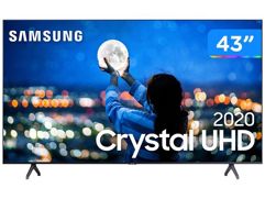 Smart TV LED 43" UHD 4K Samsung Crystal Ultra HD