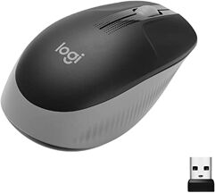 Mouse sem fio Logitech M190 Conexão USB e Pilha Inclusa