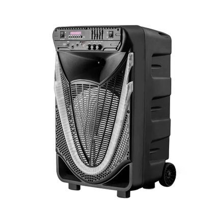 Caixa Amplificada Multilaser Sunny com Bluetooth, USB, Micro SD e Rádio FM