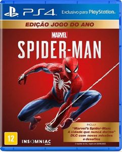 Jogo Marvels Spider-Man Edição Jogo do Ano para PS4