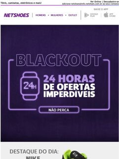 Promoção: Blackout Netshoes