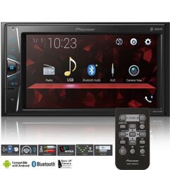 Central Multimídia Pioneer Bluetooth Touch 6,2” - Câmera de Ré