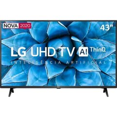 Smart TV LED 43" Ultra HD 4K LG com HDR 10 Pro e HLG Pro e Alexa - 2020