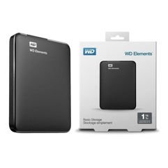HD Externo 1TB Western Digital Elements USB 3.0