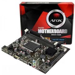 Placa Mãe Micro ATX AFOX IH61-MA5 Intel H61 VGA DDR3