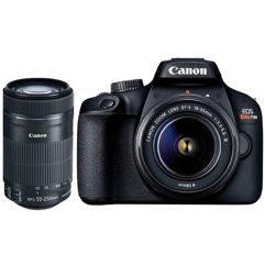 Kit Câmera Digital Canon EOS Rebel T100 Premium Kit com Lente EF-S 18-55mm + EF-S 55-250mm