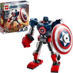 LEGO Marvel Avengers Armadura Robô do Capitão América - 121 Peças