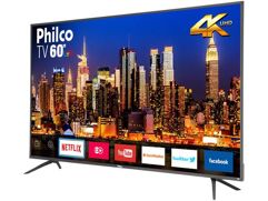 Smart TV 4K LED 60” Philco - Wi-Fi HDR