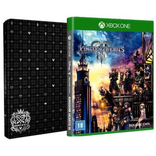 Jogo Kingdom Hearts lll + Brinde Steelbook - Xbox One