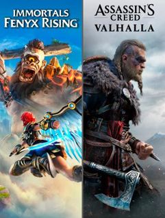 Pacote Assassin’s Creed Valhalla + Immortals Fenyx Rising - Xbox One - Digital