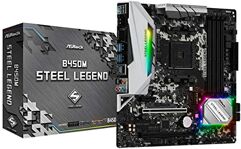 Placa Mãe AM4/USB 3.1/Type-C/Displayport, HDMI, ASRock, B450M Steel Legend