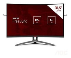 Monitor Gamer 31,5” AOC Agon Curved Widescreen