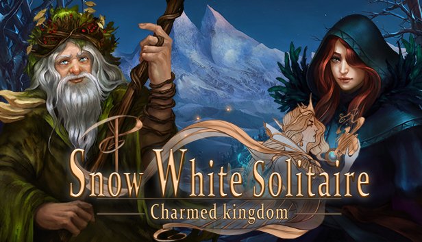 Jogo Snow White Solitaire. Charmed Kingdom de Graça para PC