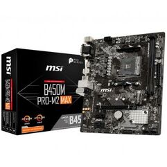 Placa Mãe AM4 MSI B450M PRO MAX