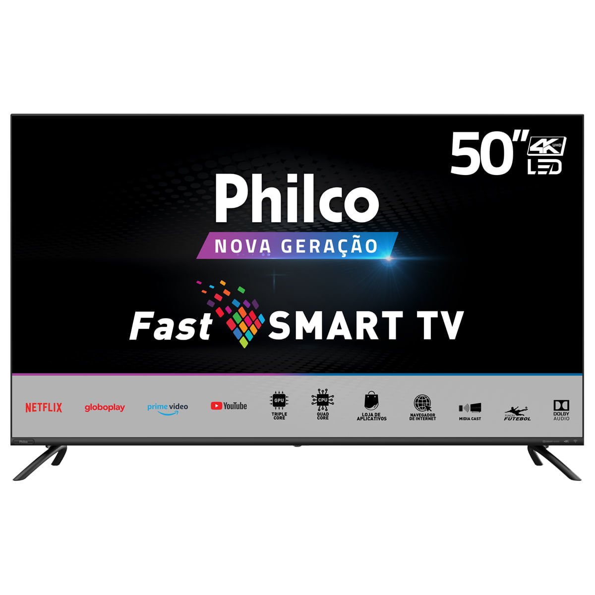 Smart TV LED 4K 50" Philco HDR 4