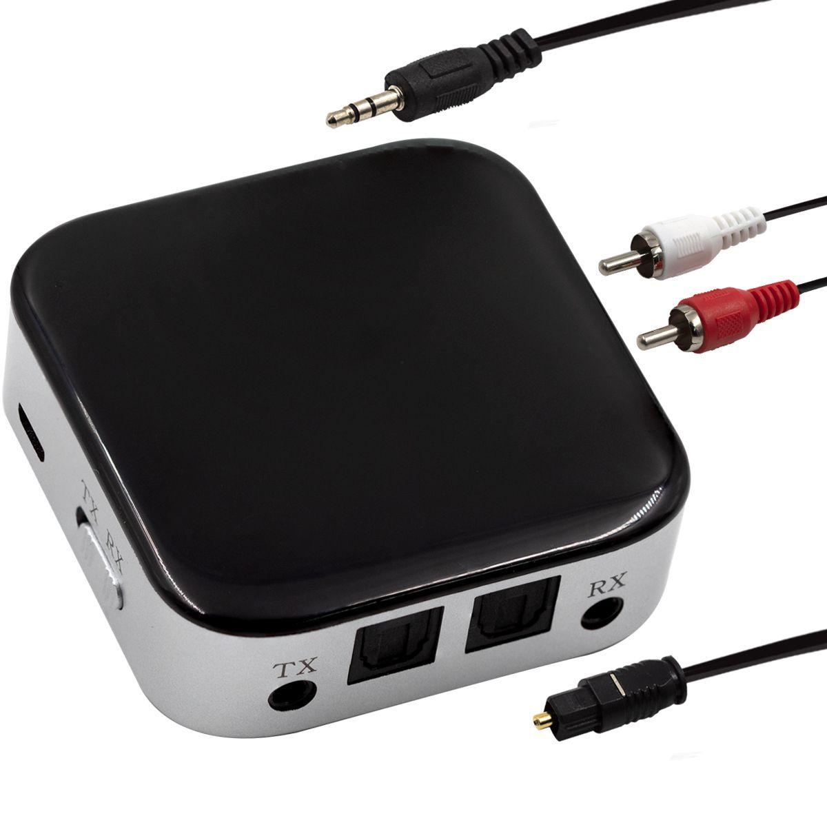 Transmissor Receptor De Audio Bluetooth 5.0 Aux Spdif Rca - Haiz Shop