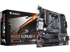Placa Mãe Gigabyte B450 Aorus M AMD AM4 - DDR4 Micro ATX