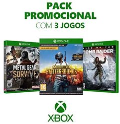 Box Games: Metal Gear Survive + PUBG + Rise Of The Tomb Raider - Xbox One