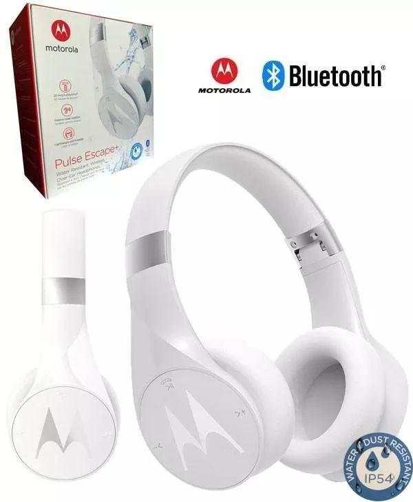 Headphone Motorola Pulse Escape+ Branco Bluetooth Sh013