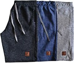 Kit 03 Bermudas Moletom Polo Marine