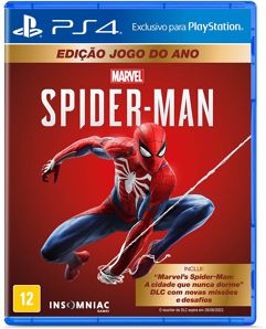 Marvels Spider-Man - Edição Jogo do Ano - PS4