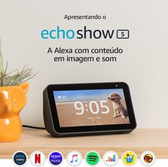 Echo Show 5 - Smart Speaker com tela de 5,5" e Alexa