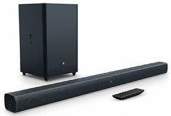 Soundbar JBL Cinema SB130, 2.0 Canais, Bluetooth, Subwoofer com Fio, 55W RMS - JBLSB130BLKBR