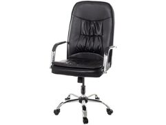 Cadeira de Escritório Presidente Giratória Preta - P-750 Prizi