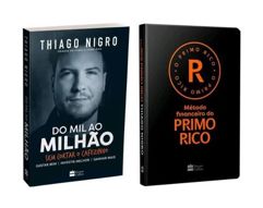 Combo Livros Do Mil ao Milhão + Método Financeiro - Do Primo Rico Thiago Nigro