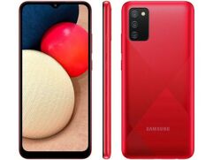 Smartphone Samsung Galaxy A02s 32GB - Vermelho