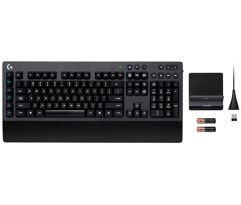 Teclado_Mecânico Gamer sem Fio Logitech Preto G613