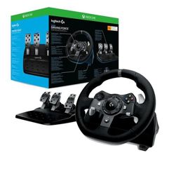 Volante Logitech G920 Driving Force Para Xbox Series, Xbox One e PC
