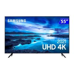 SmarTV Samsung 55" Ultra HD 4K Tizen - 2021