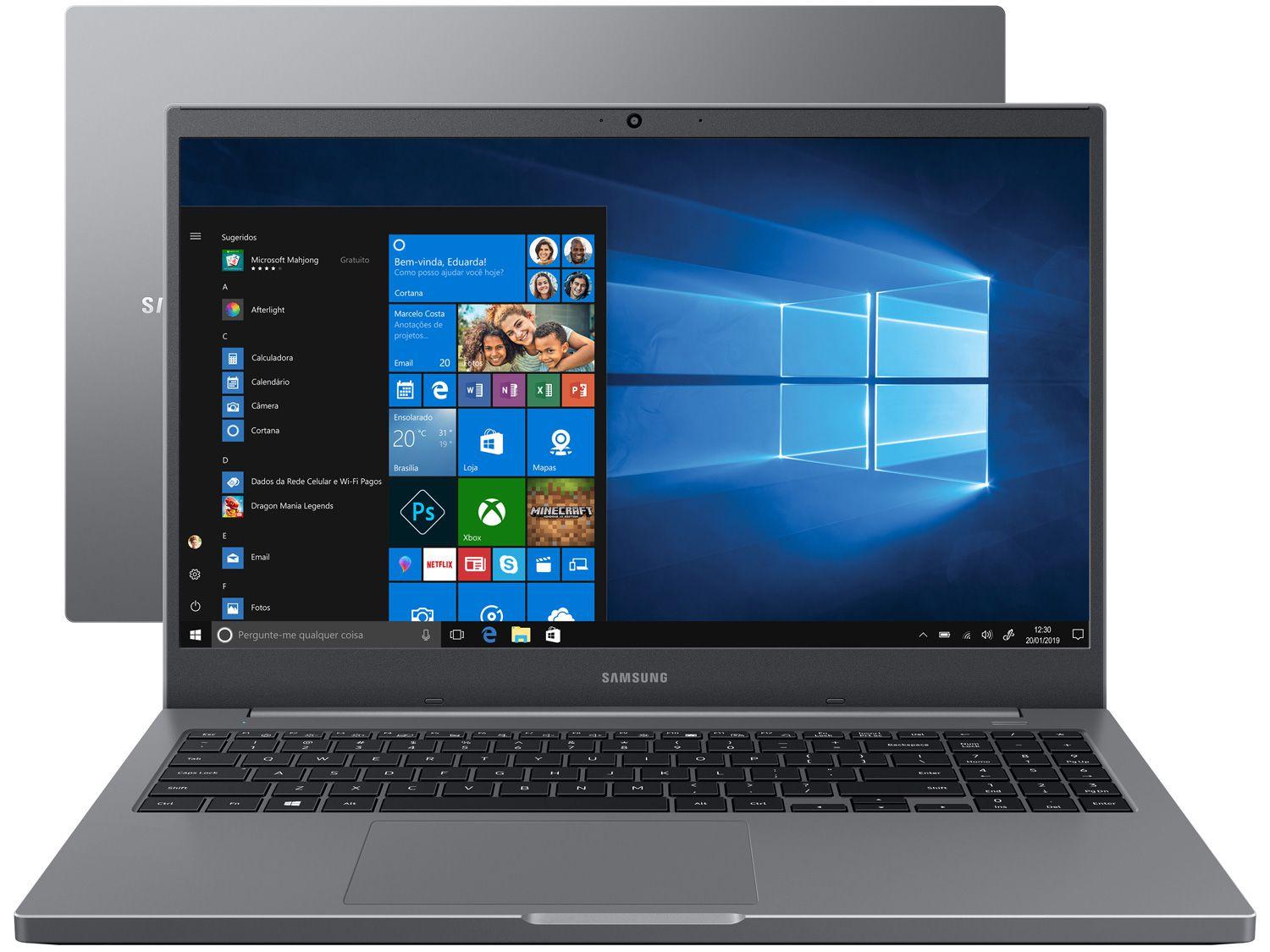 Notebook Samsung Book NP550XDA-KT3BR Intel Core i3