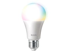 Smart Lâmpada Led Colors, 10w Bivolt Wi-FI - Elgin, compatível com Alexa
